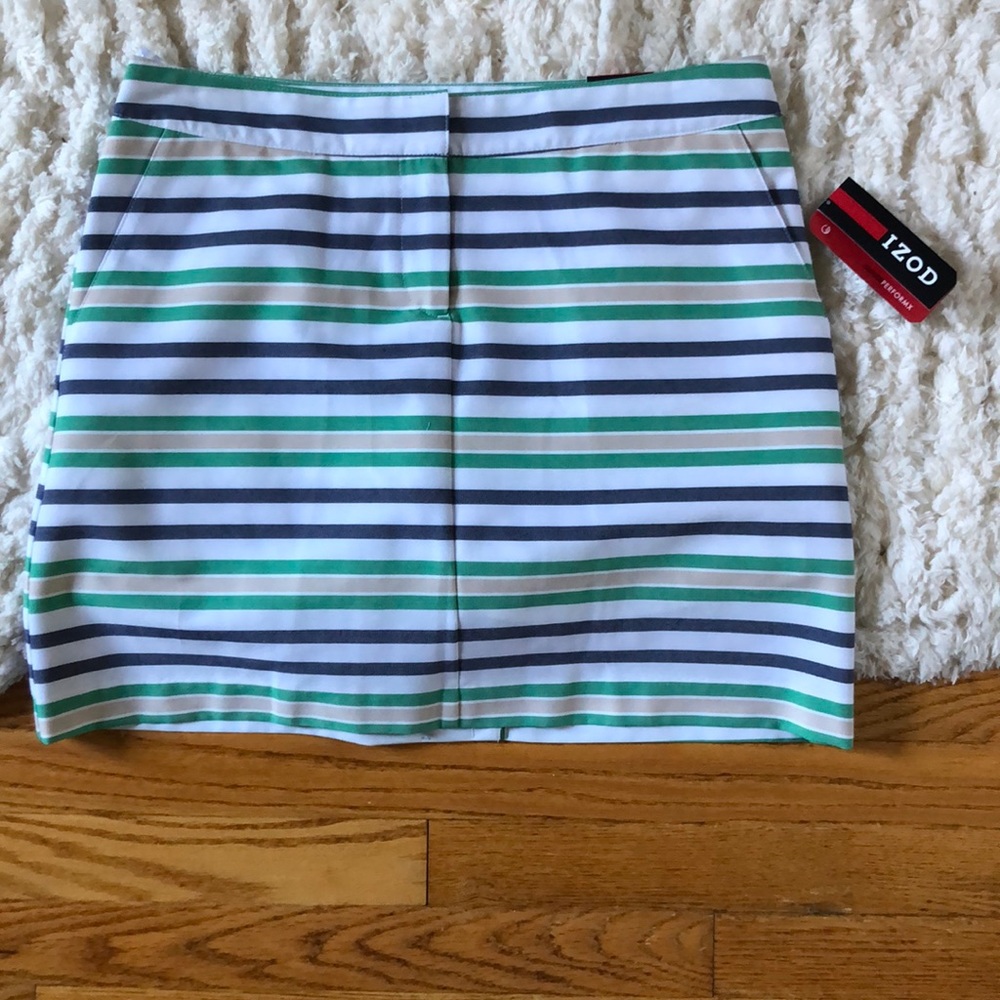 Matching Set: Striped Izod Performance Skort And … - image 2